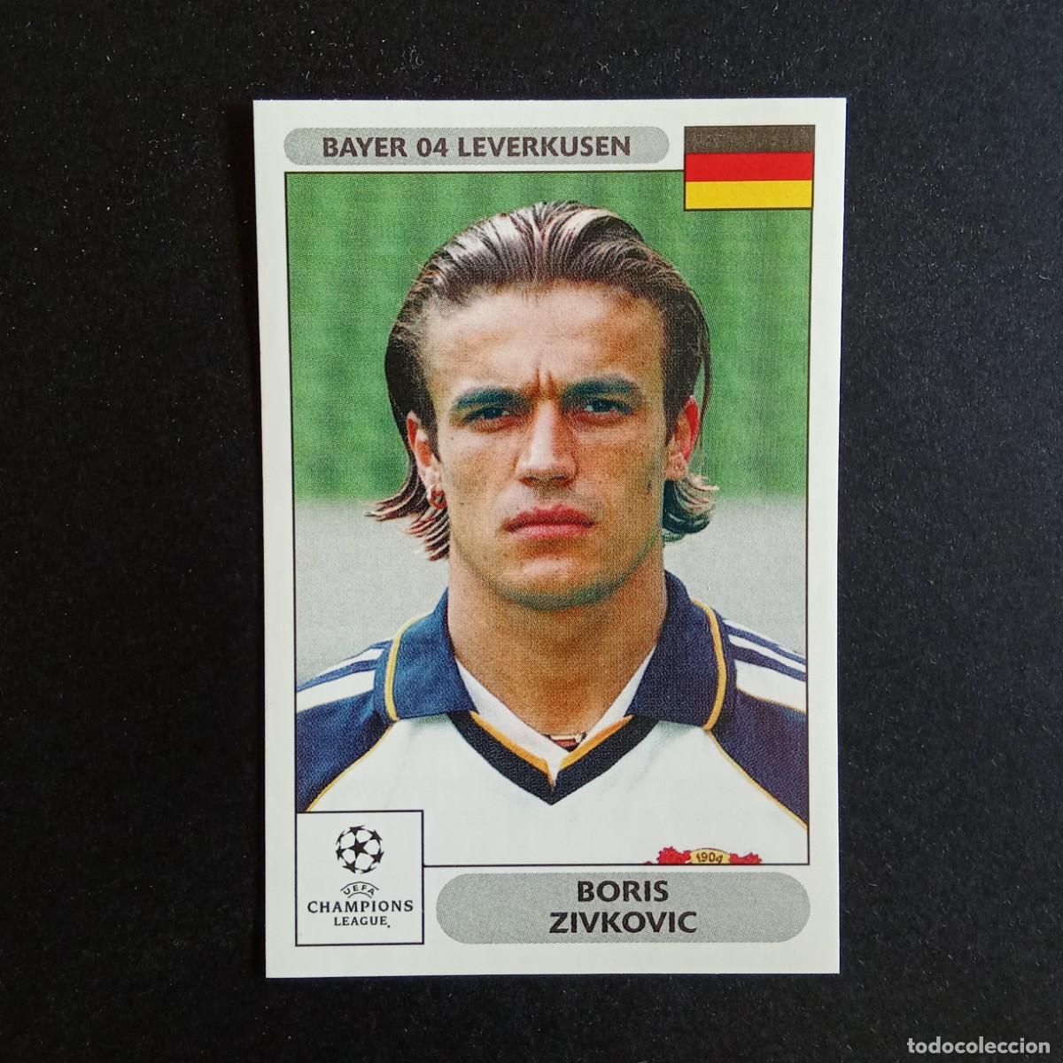 Fu&szlig;ball-Sticker: CHAMPIONS LEAGUE 2000 2001 00 01 PANINI (PARTE 1) 44 ZIVKOVIC BAYER LEVERKUSEN NUNCA PEGADO
