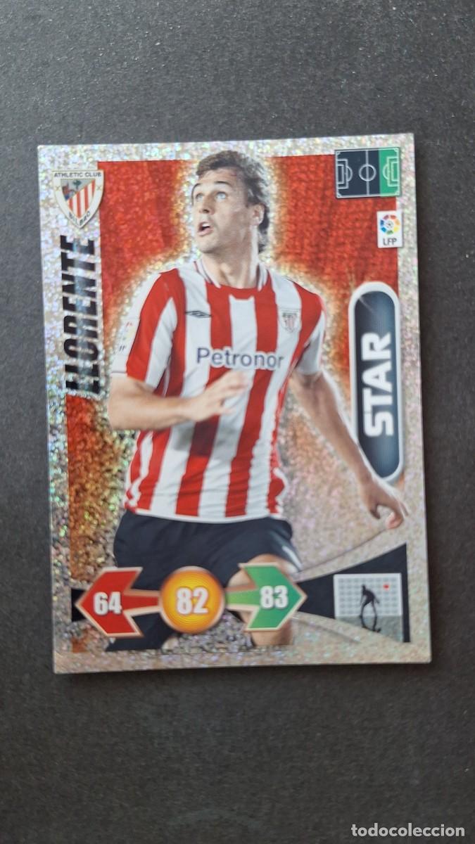 Fu&szlig;ball-Sticker: L3 LLORENTE ATHLETIC DE BILBAO STAR BRILLANTINA GRUESA ADRENALYN XL LIGA 2009 2010 09 10 PANINI