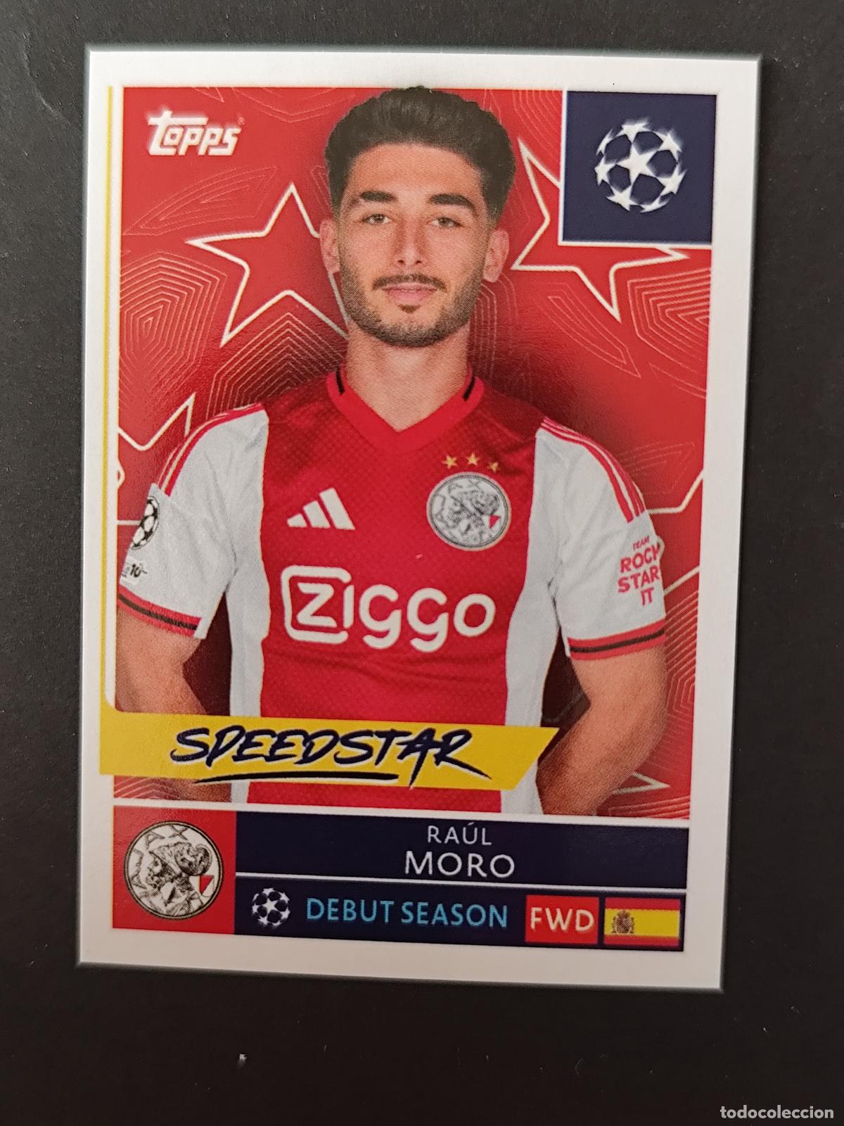Fu&szlig;ball-Sticker: 54 RAUL MORO AJAX STICKER CHAMPIONS LEAGUE 2025 2026 25 26 TOPPS