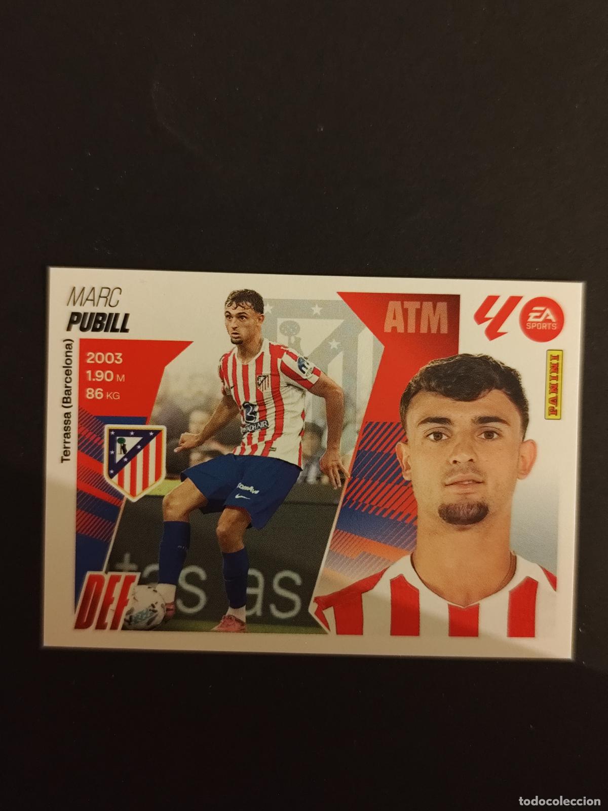 Cromos de F&uacute;tbol: 5 BIS PUBILL COLOCA ATL&Eacute;TICO MADRID LIGA ESTE 2025 2026 25 26 PEDIDO M&Iacute;NIMO 2&euro;
