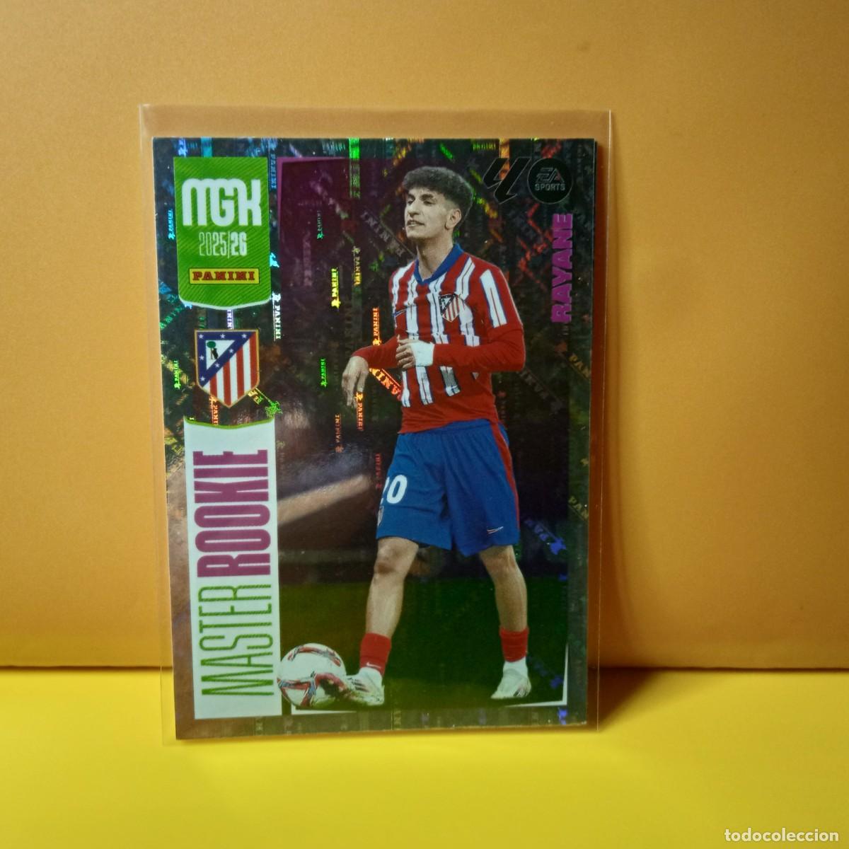 Figurine di Calcio: MEGACRACKS 2025 2026 25 26 (MASTER ROOKIE) ATL&Eacute;TICO DE MADRID RAYANE 420