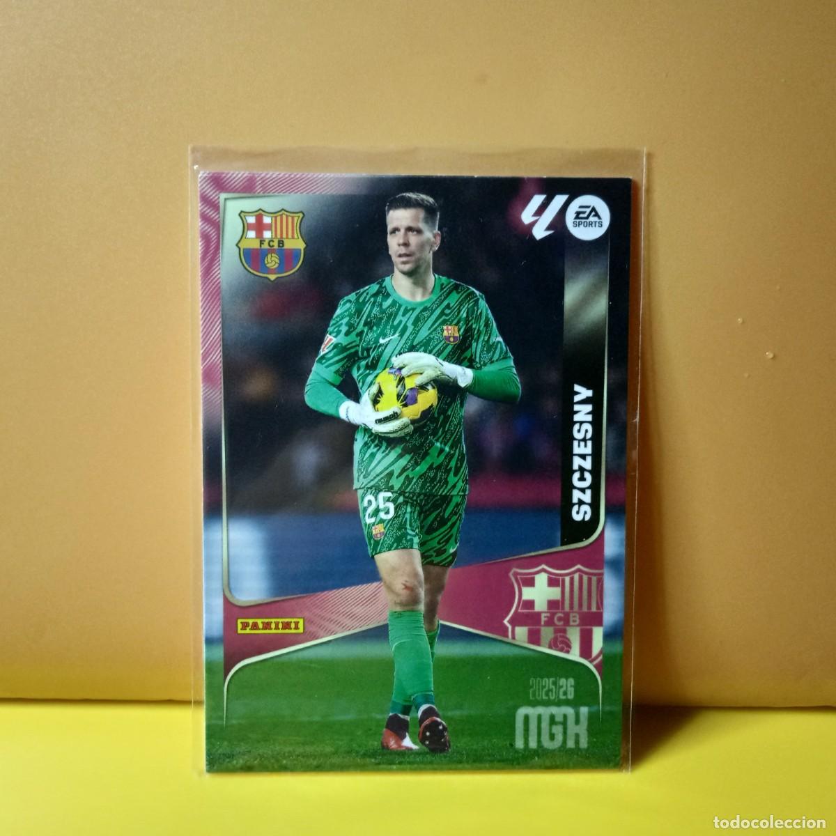 Fu&szlig;ball-Sticker: MEGACRACKS 2025 2026 25 26 F.C BARCELONA SZCZESNY 75