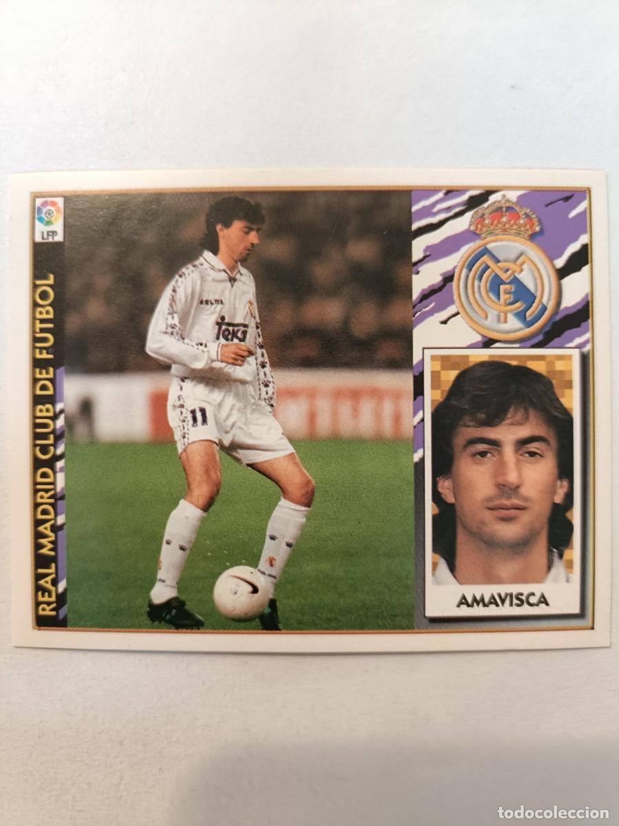 Figurine di Calcio: AMAVISCA REAL MADRID C.F. LIGA 97/98 ESTE