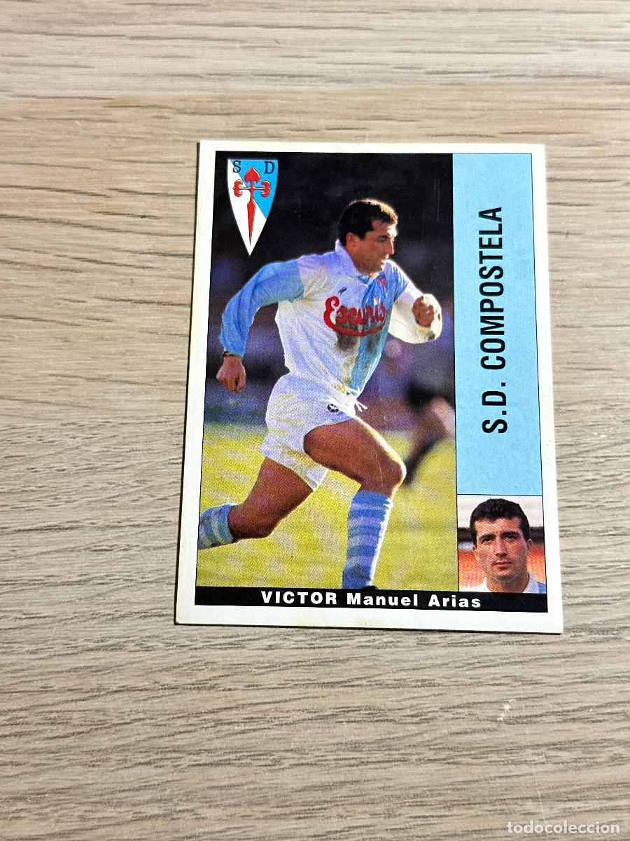 Fu&szlig;ball-Sticker: VICTOR COMPOSTELA PANINI LIGA 95 96 CROMO SIN PEGAR NUNCA PEGADO