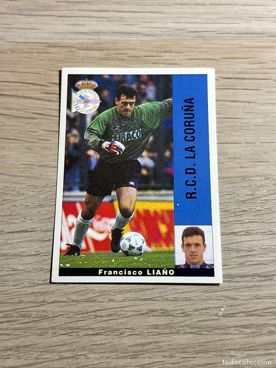 Cartes &agrave; collectionner de Football: LIA&Ntilde;O DEPORTIVO DE LA CORU&Ntilde;A PANINI LIGA 95 96 CROMO SIN PEGAR NUNCA PEGADO