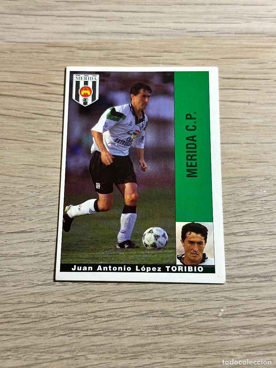 Cromos de F&uacute;tbol: TORIBIO MERIDA PANINI LIGA 95 96 CROMO SIN PEGAR NUNCA PEGADO