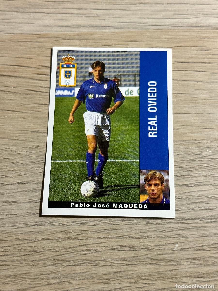 Figurine di Calcio: MAQUEDA OVIEDO PANINI LIGA 95 96 CROMO SIN PEGAR NUNCA PEGADO