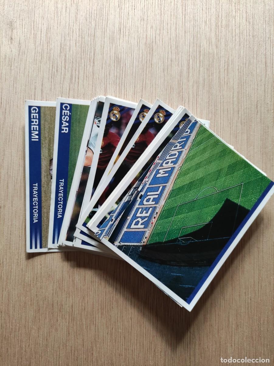 Fu&szlig;ball-Sticker: LOTE CROMOS F&Uacute;TBOL COLECCI&Oacute;N OFICIAL REAL MADRID A&Ntilde;O 2000