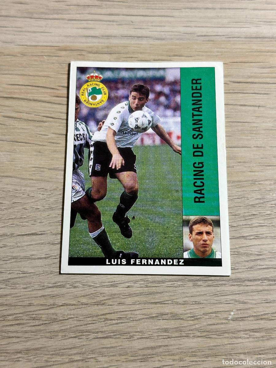 Fu&szlig;ball-Sticker: LUIS FERNANDEZ RACING PANINI LIGA 95 96 CROMO SIN PEGAR NUNCA PEGADO