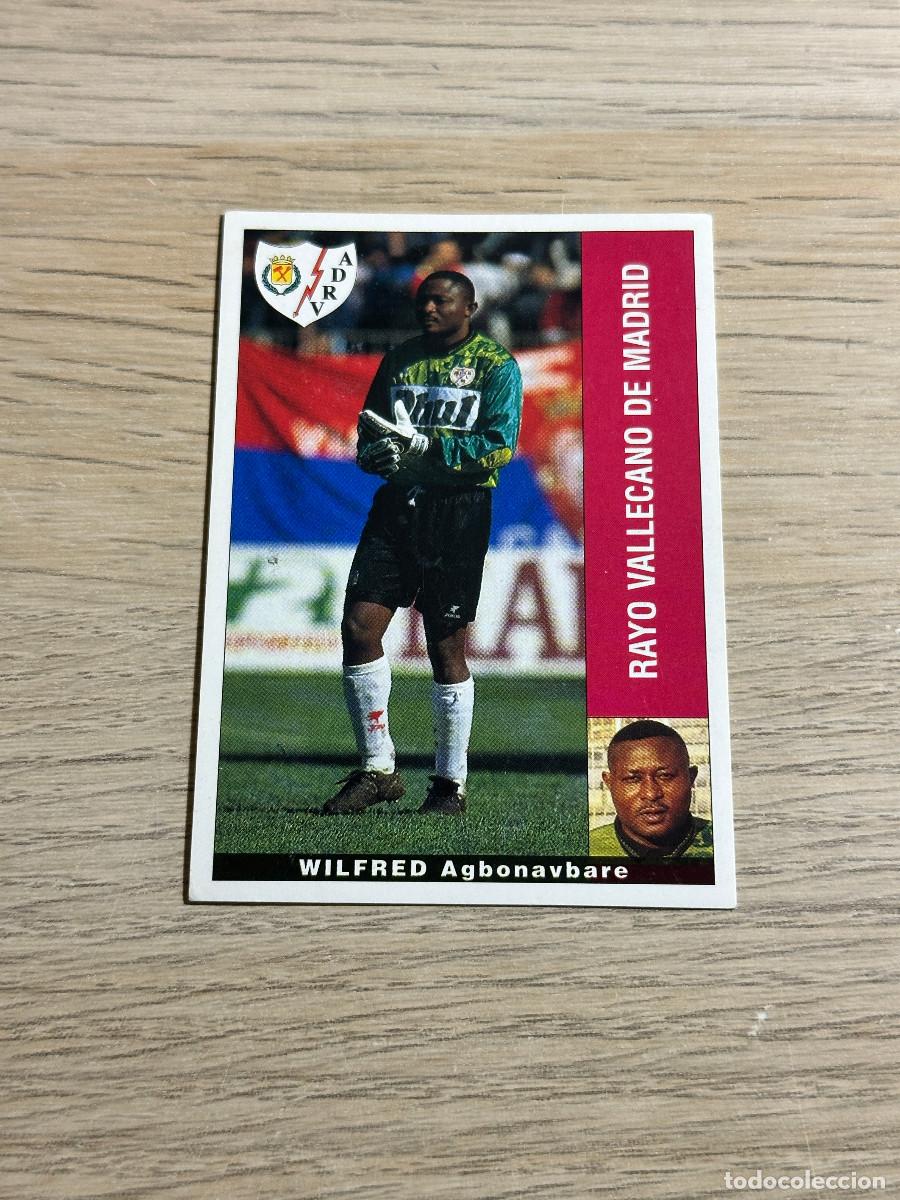 Cromos de f&uacute;tbol: WILFRED RAYO PANINI LIGA 95 96 CROMO SIN PEGAR NUNCA PEGADO