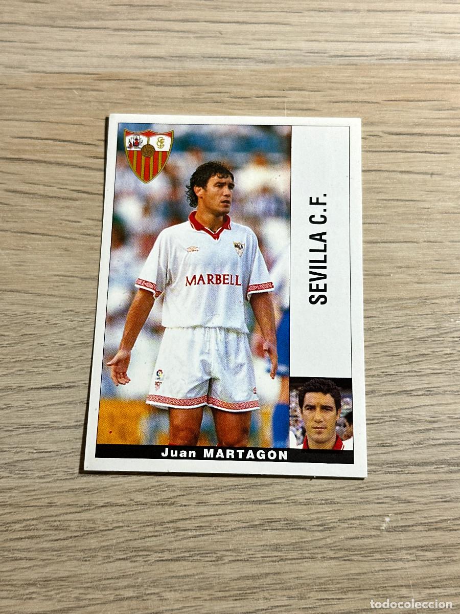 Fu&szlig;ball-Sticker: MARTAGON SEVILLA PANINI LIGA 95 96 CROMO SIN PEGAR NUNCA PEGADO