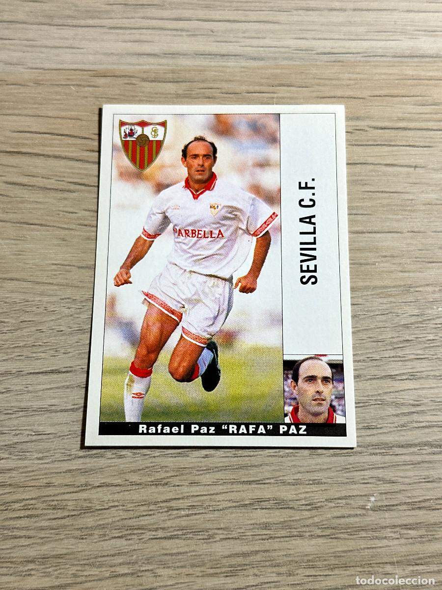 Fu&szlig;ball-Sticker: RAFA PAZ SEVILLA PANINI LIGA 95 96 CROMO SIN PEGAR NUNCA PEGADO