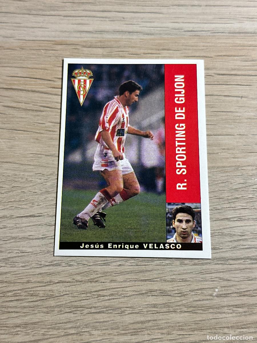 Fu&szlig;ball-Sticker: VELASCO SPORTING PANINI LIGA 95 96 CROMO SIN PEGAR NUNCA PEGADO