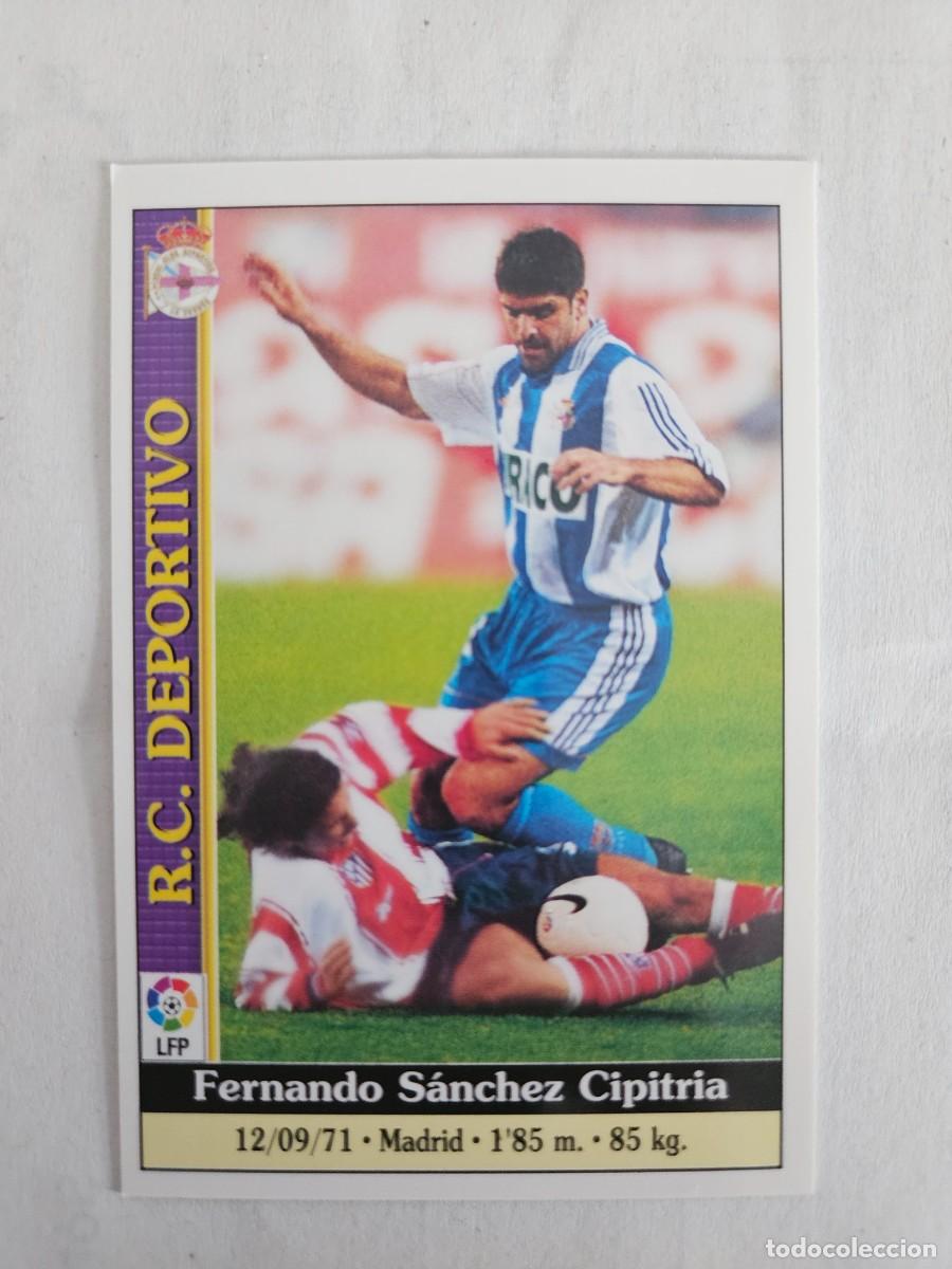 Cartes &agrave; collectionner de Football: 585 FERNANDO - &Uacute;LTIMA HORA IV - R.C. DEPORTIVO LA CORU&Ntilde;A - MUNDICROMO 2000
