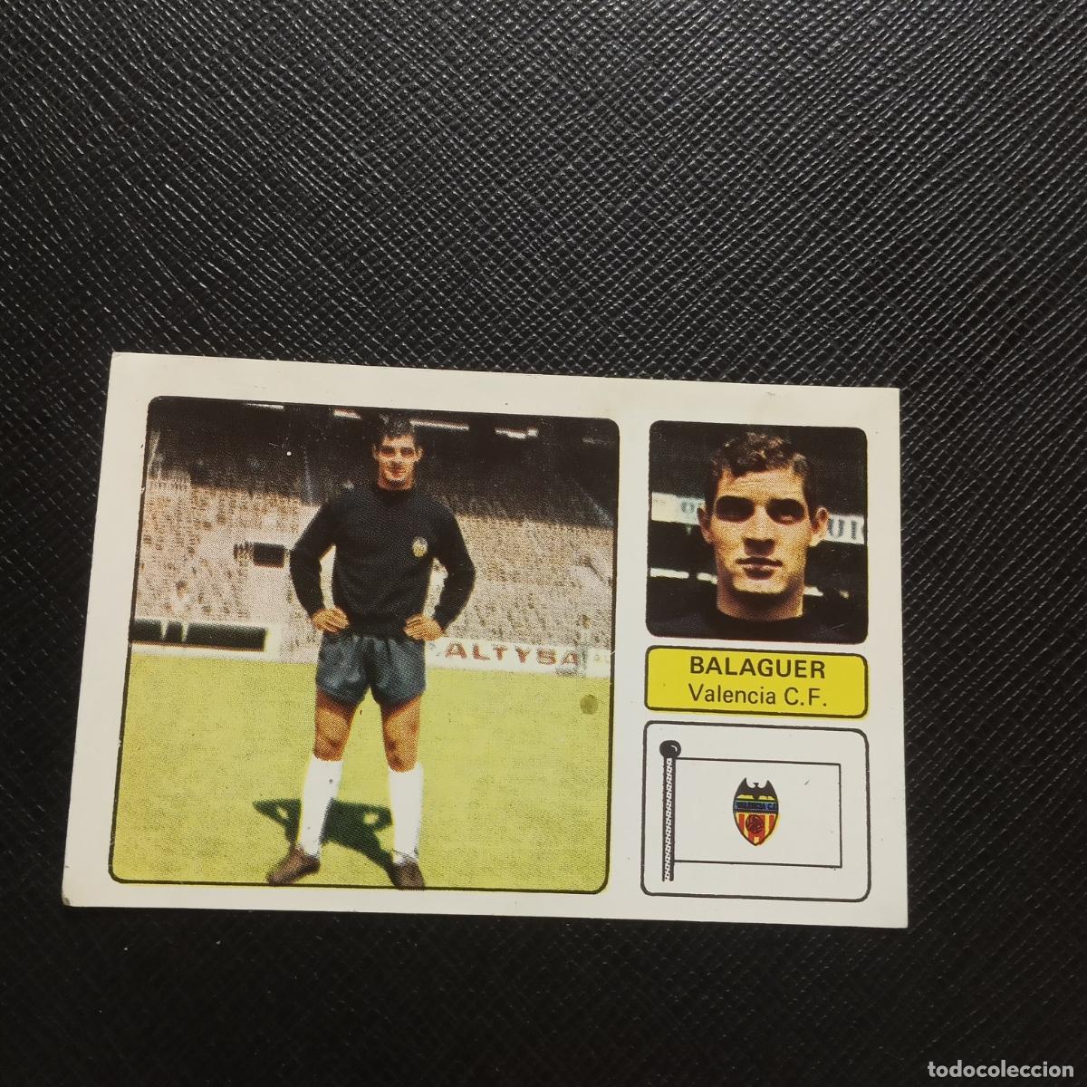 Fu&szlig;ball-Sticker: BALAGUER VALENCIA FHER 1973 1974 FUTBOL CROMO 73 74- DESPEGADO - A22 PG10