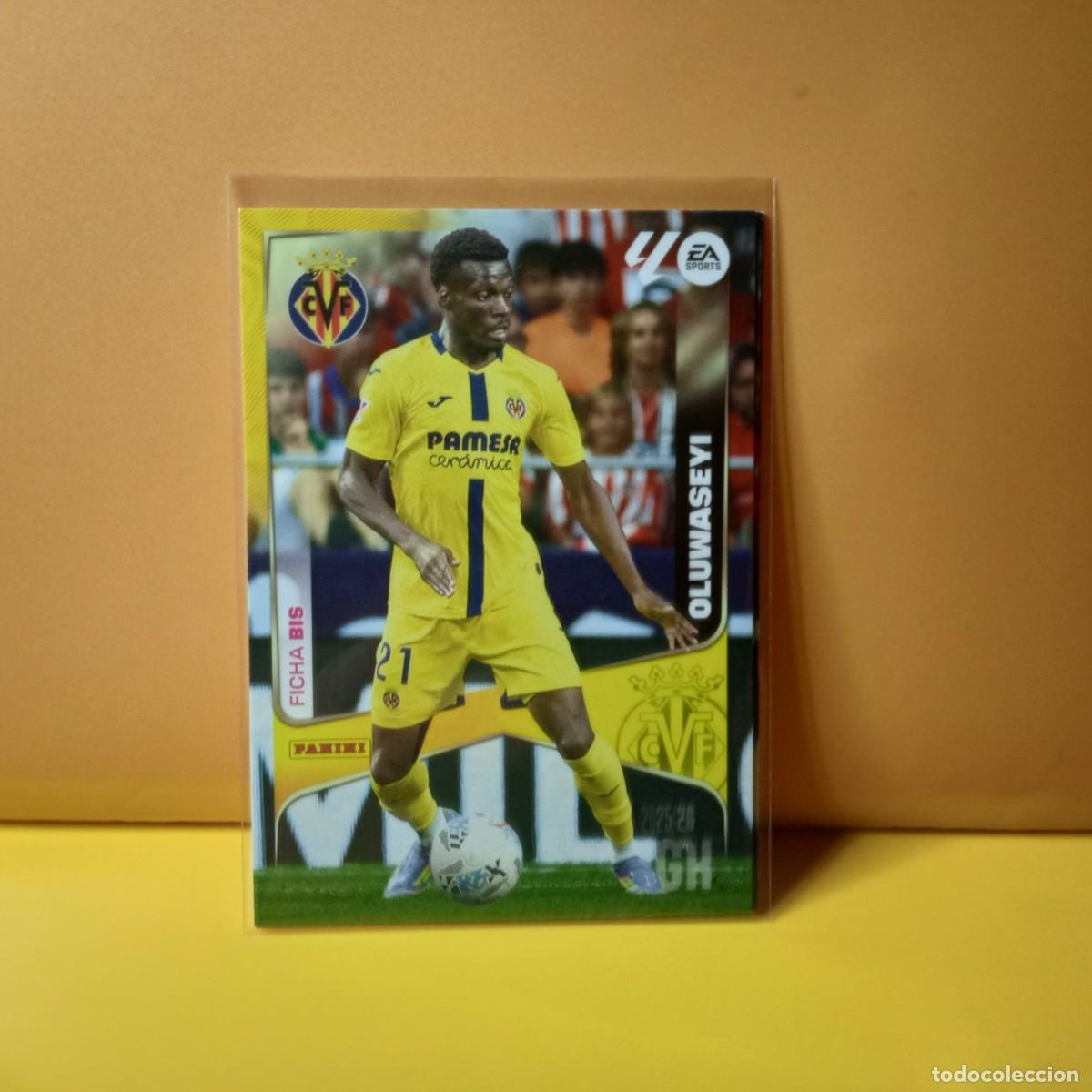Figurine di Calcio: MEGACRACKS 2025 2026 25 26 3&ordf; EDICI&Oacute;N BIS 377 OLUWASEYI VILLARREAL C.F