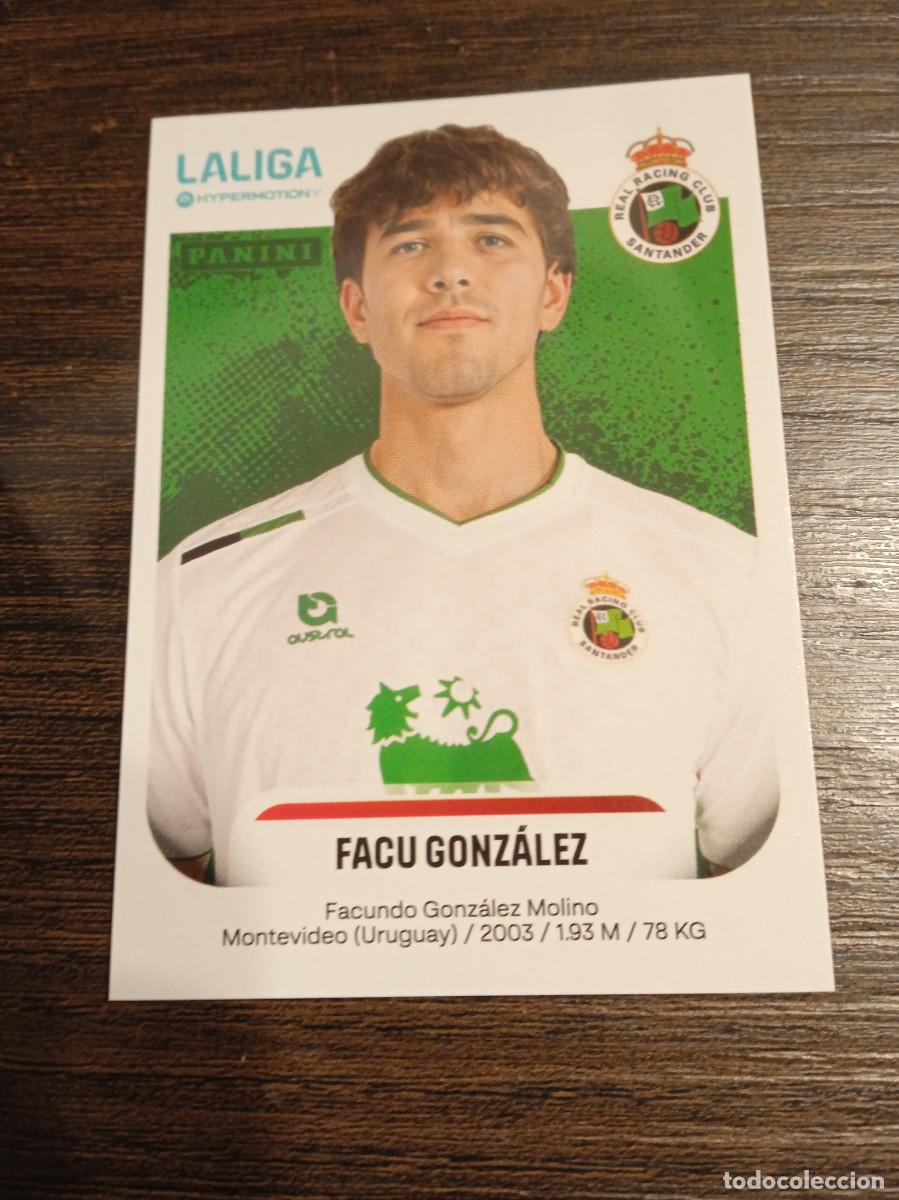 Figurine di Calcio: Cromo panini Futbol segunda division liga Hypermotion 2025/2026 25/26 Racing Facu Gonzalez 332
