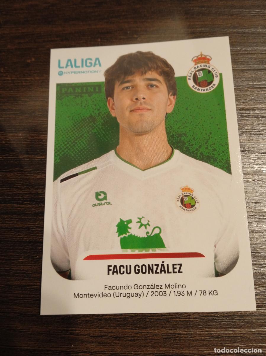 Cromos de Futebol: Cromo panini Futbol segunda division liga Hypermotion 2025/2026 25/26 Racing Facu Gonzalez 332