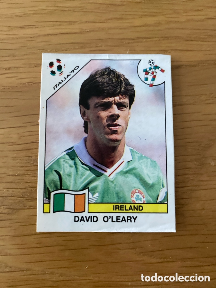 Fu&szlig;ball-Sticker: Cromo panini mundial Italia 90 n&uacute;mero 427 O&rsquo;Leary - Stickers album world cup Italy 1990