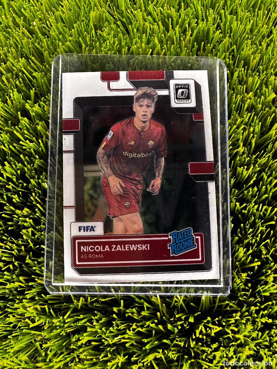Cartes &agrave; collectionner de Football: N&ordm; 194 Nicola Zalewski Rated Rookie Optic AS Roma Donruss Soccer FIFA 22 23