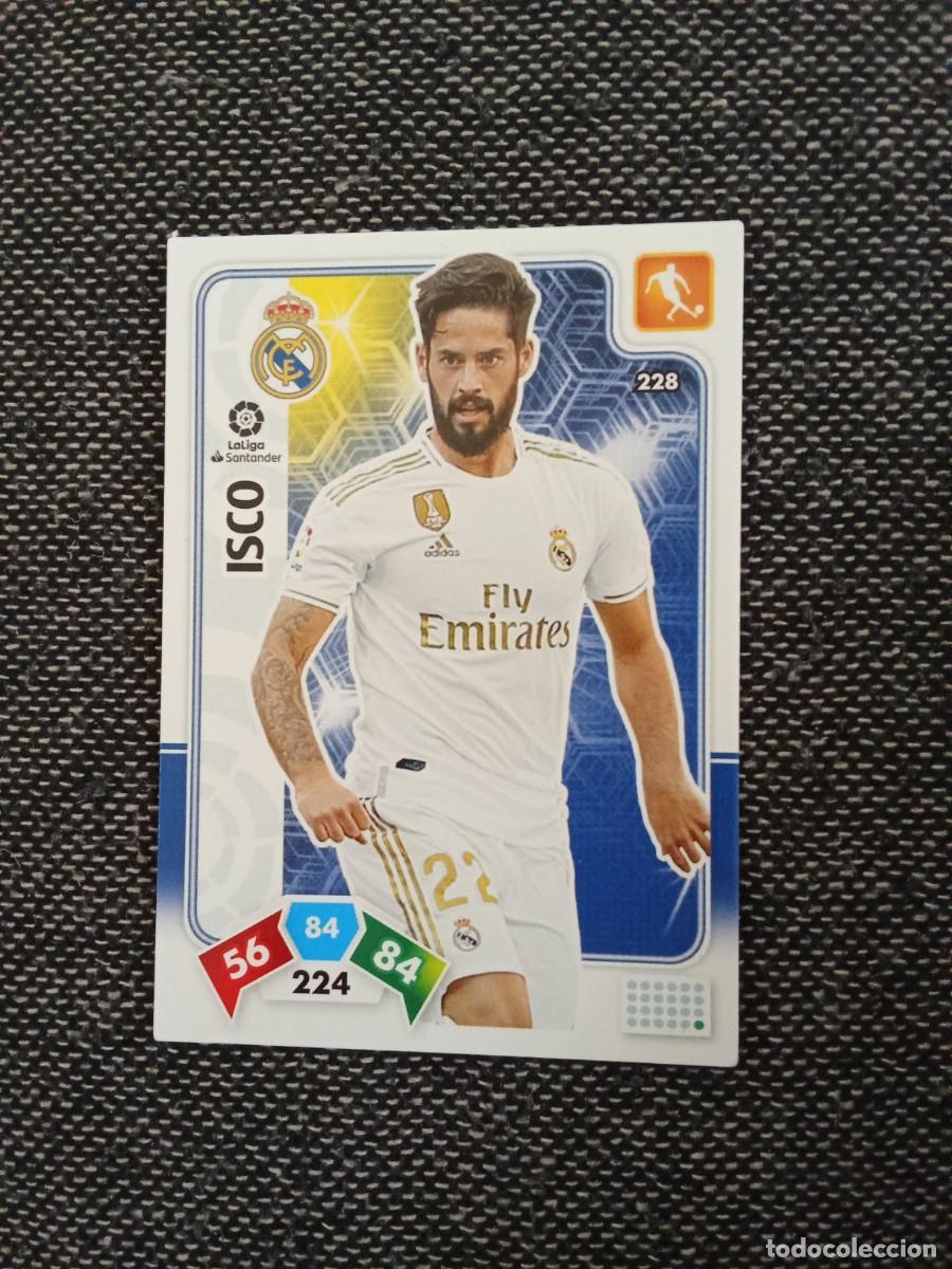 Cromos de F&uacute;tbol: 228 Isco real Madrid ADRENALYN 2019-20