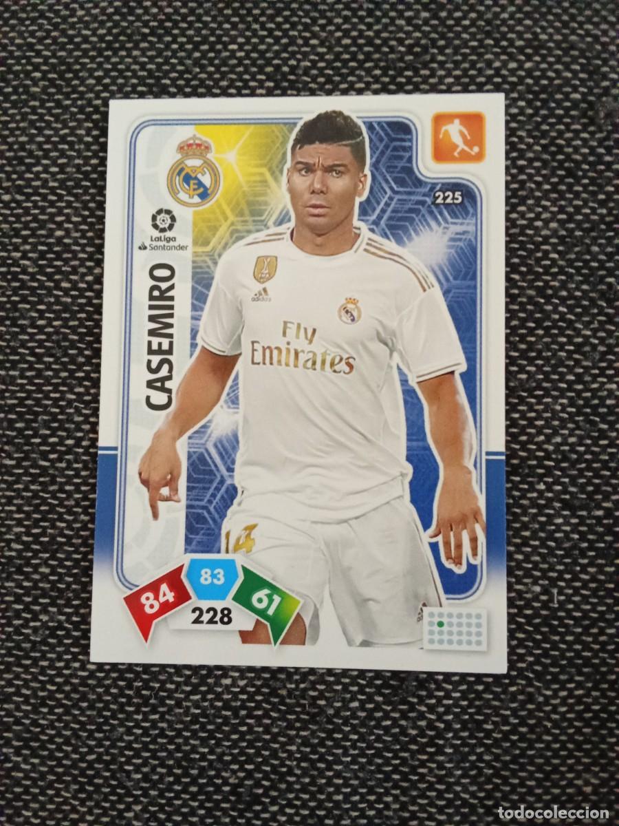 Fu&szlig;ball-Sticker: 225 Casemiro real Madrid ADRENALYN 2019-20
