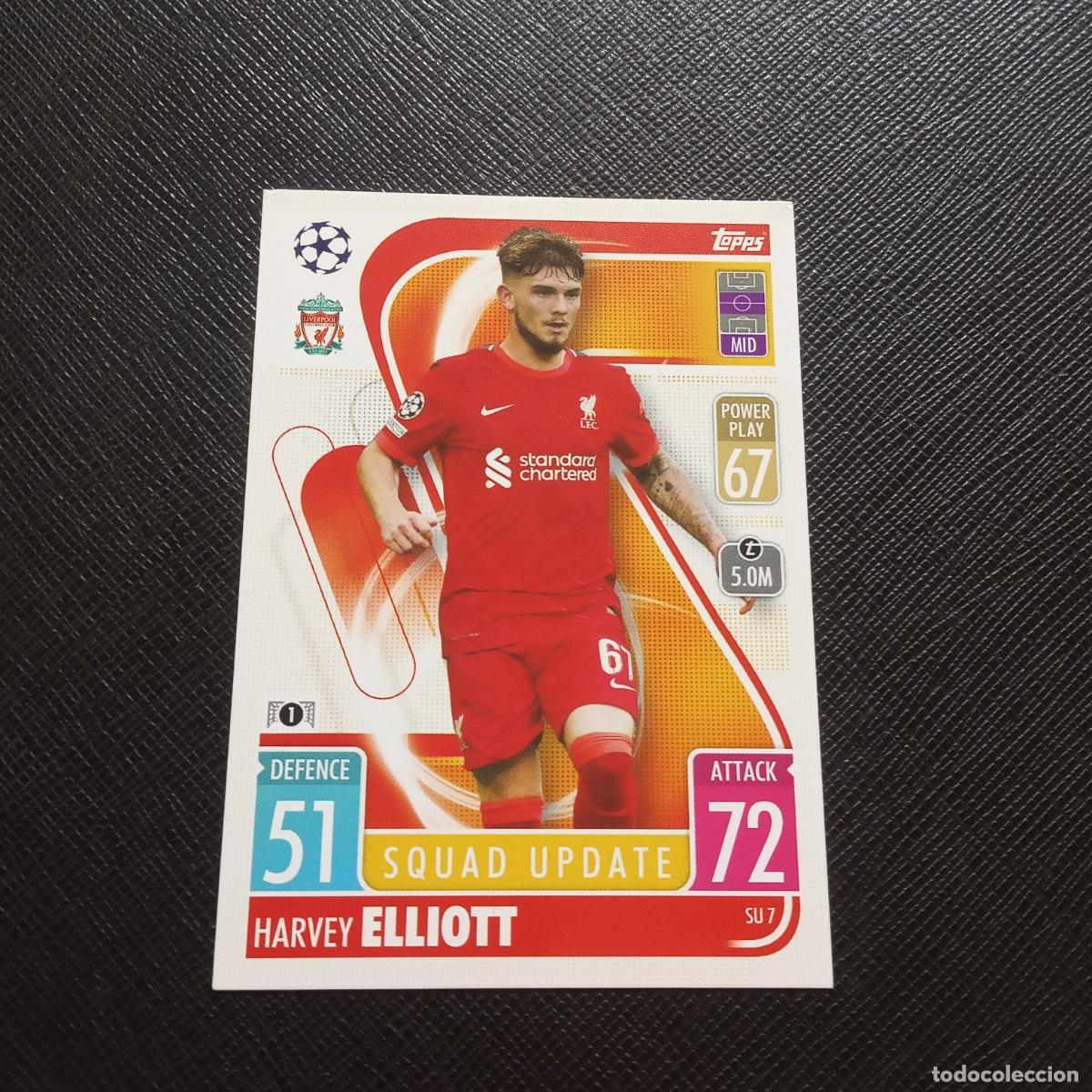 Cromos de Futebol: ELLIOTT LIVERPOOL TOPPS MATCH ATTAX 2021 2022 FUTBOL 21 22 - (MD95/96-1) PG1