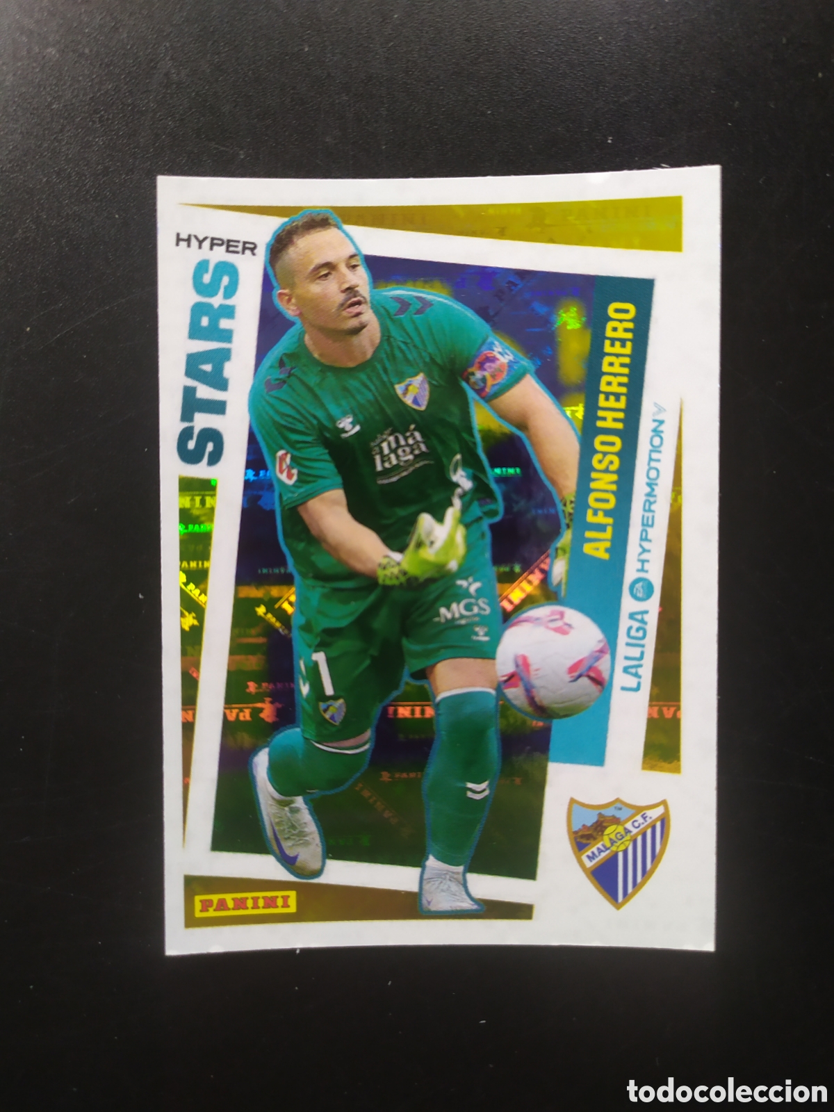 Fu&szlig;ball-Sticker: Liga Hypermotion 2024 2025 24 25 panini Alfonso Herrero hyper stars n&deg; 422 Malaga