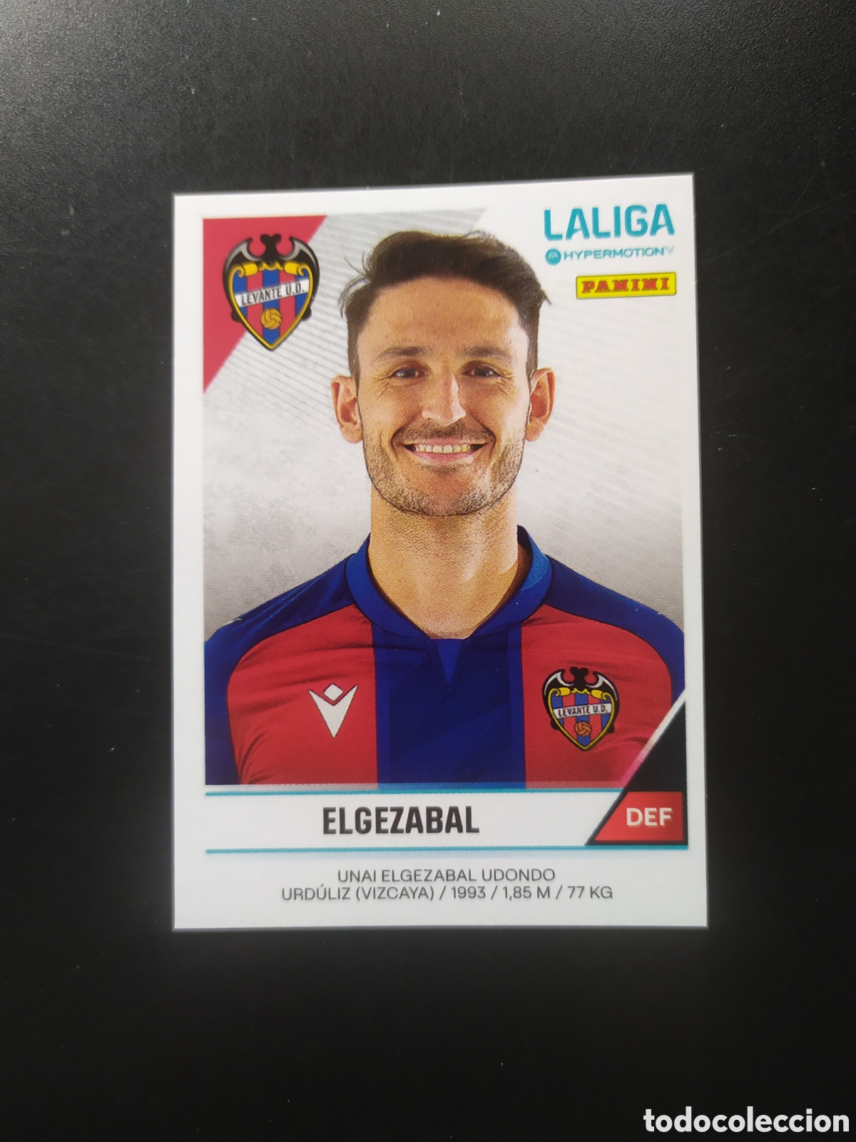 Figurine di Calcio: Liga Hypermotion 2024 2025 24 25 panini Elgezabal n&deg; 273 Levante