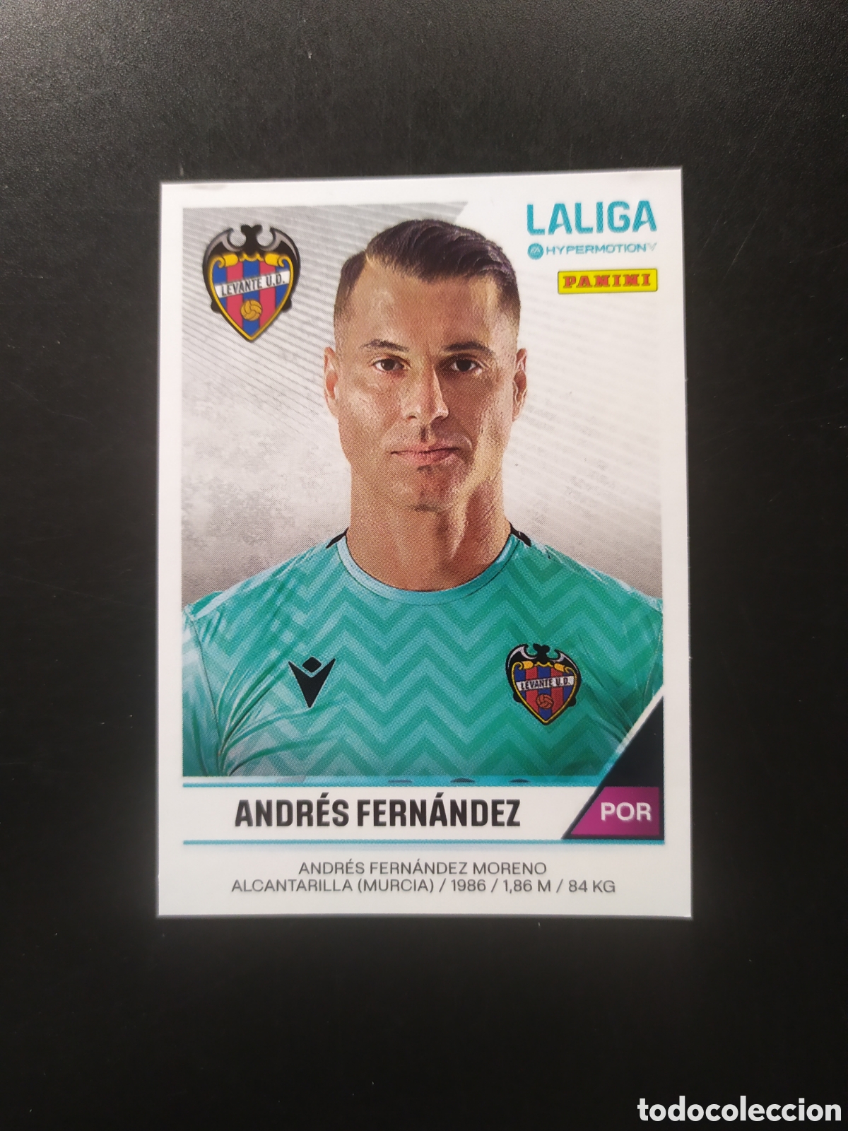 Fu&szlig;ball-Sticker: Liga Hypermotion 2024 2025 24 25 panini Andr&eacute;s Fern&aacute;ndez n&deg; 270 Levante