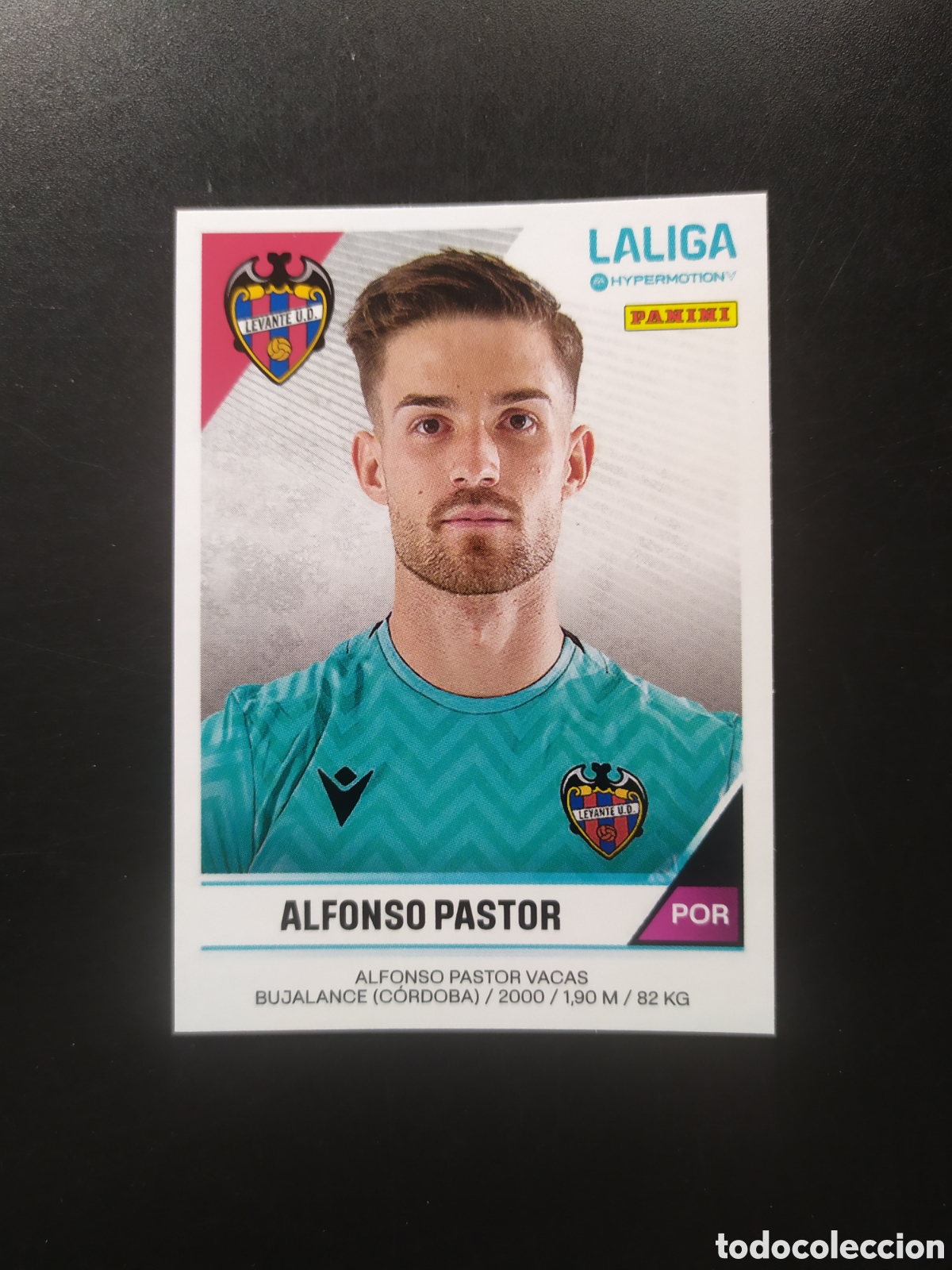Fu&szlig;ball-Sticker: Liga Hypermotion 2024 2025 24 25 panini Alfonso Pastor n&deg; 271 Levante
