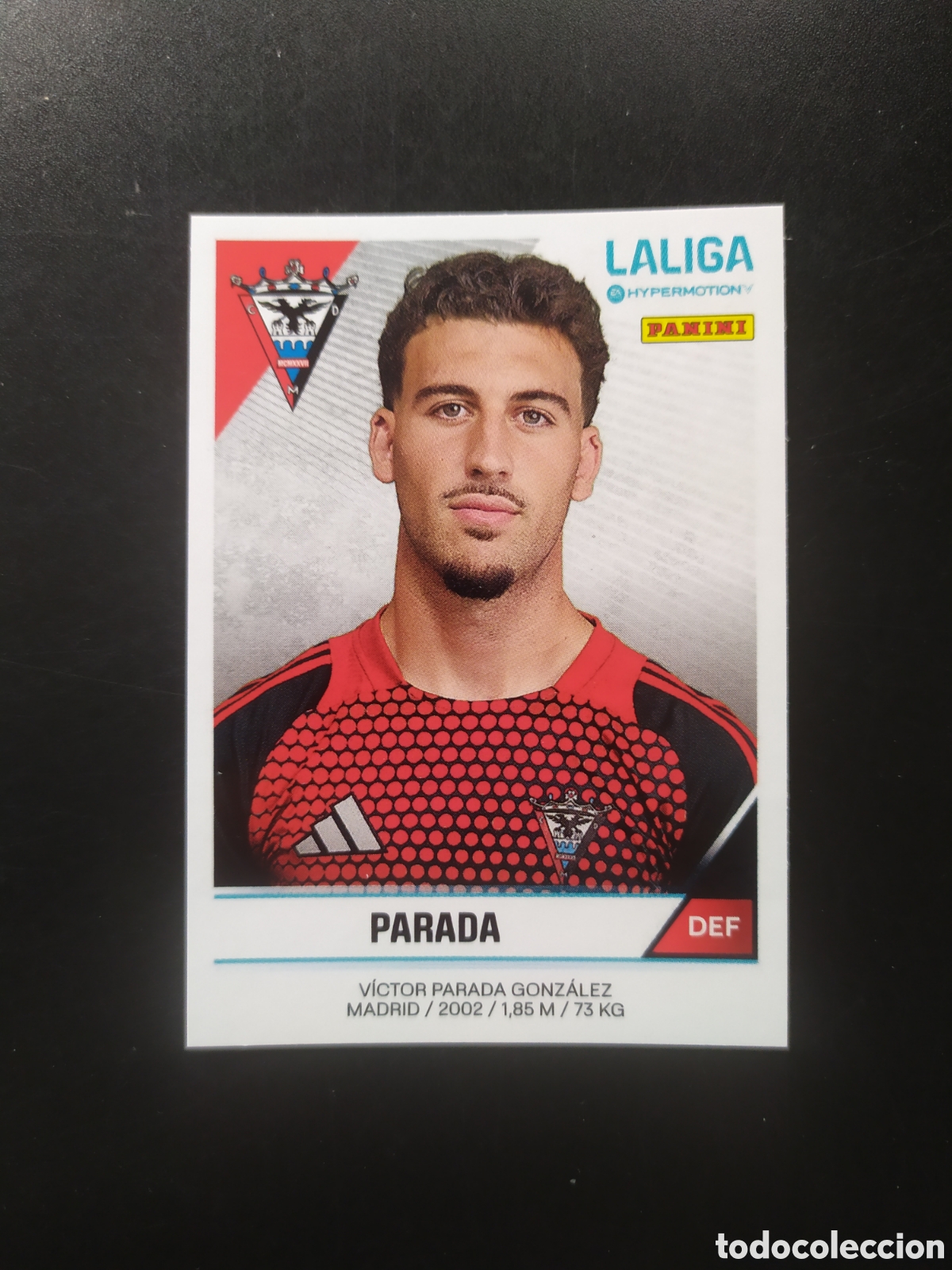 Cartes &agrave; collectionner de Football: Liga Hypermotion 2024 2025 24 25 panini Parada n&deg; 313 B Mirand&eacute;s