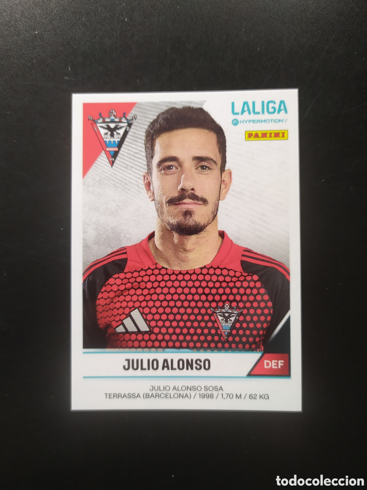 Cartes &agrave; collectionner de Football: Liga Hypermotion 2024 2025 24 25 panini Julio Alonso n&deg; 314 Mirand&eacute;s