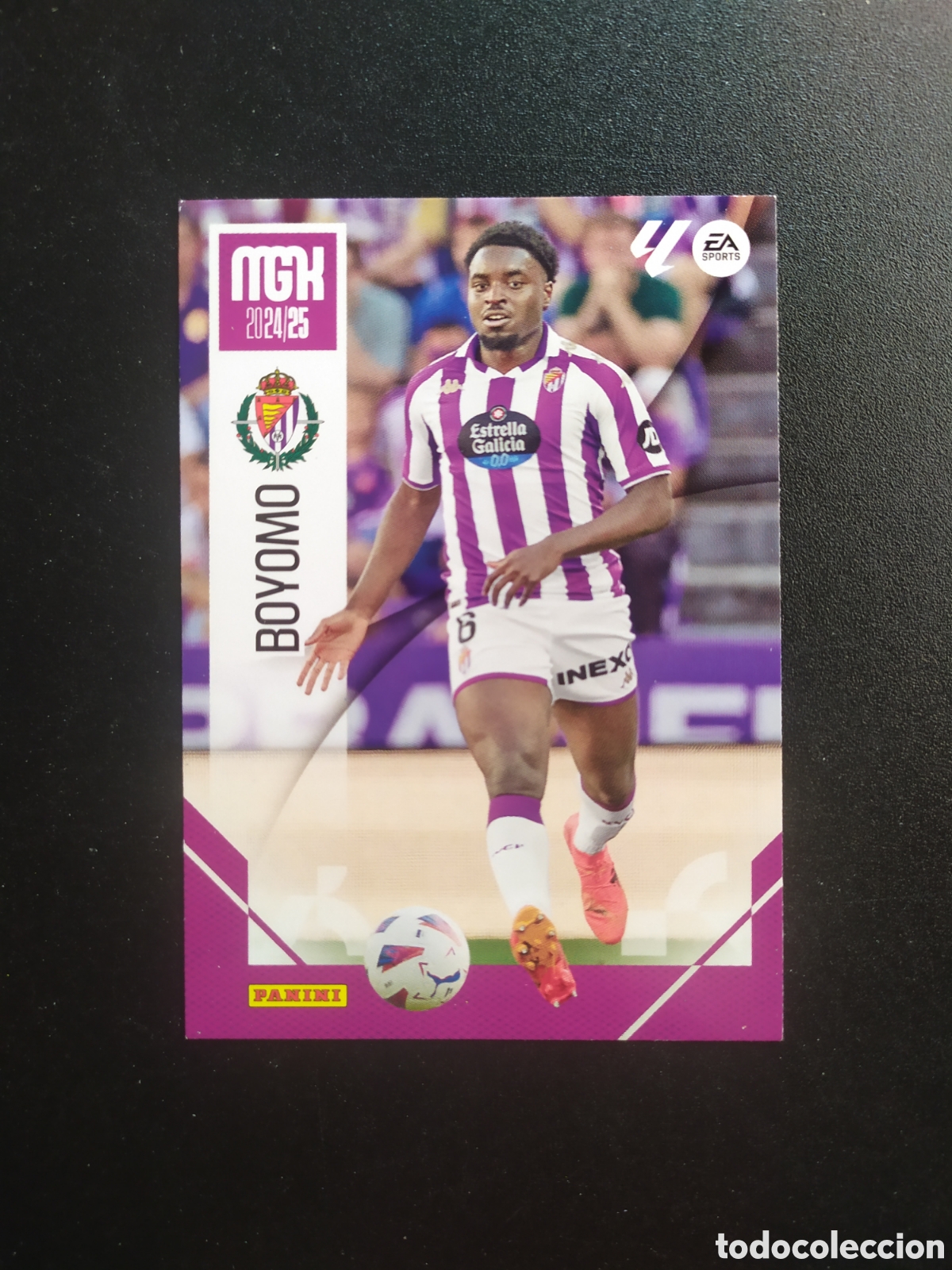 Football Stickers: Megacracks 2024 2025 24 25 panini Boyomo n&deg; 349 Valladolid