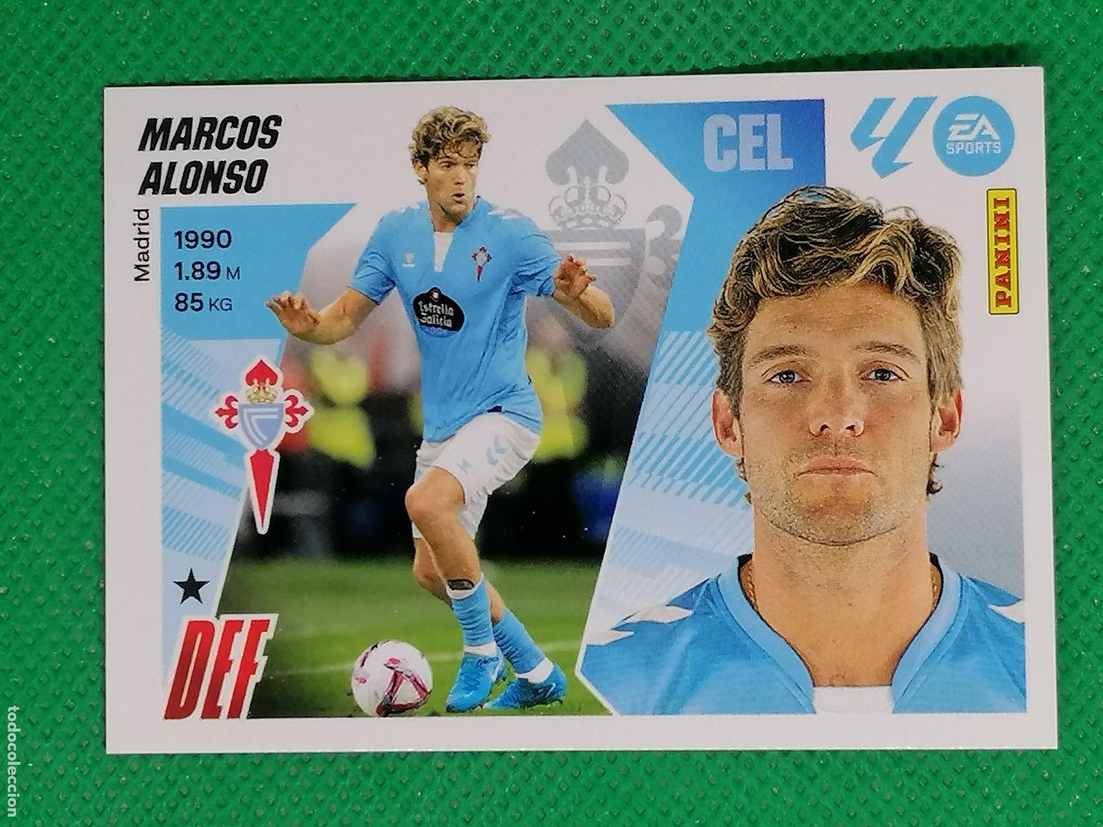 Cromos de F&uacute;tbol: 10 A 10A MARCOS ALONSO CELTA DE VIGO ⚽ PANINI LIGA ESTE 25 26 2025 2026 ⚽