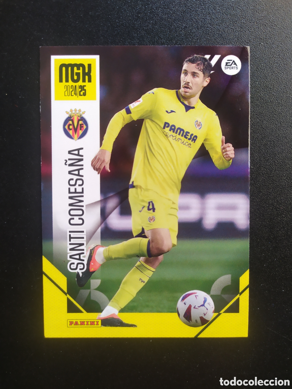 Cromos de f&uacute;tbol: Megacracks 2024 2025 24 25 panini Santi Comesa&ntilde;a n&deg; 370 Villarreal