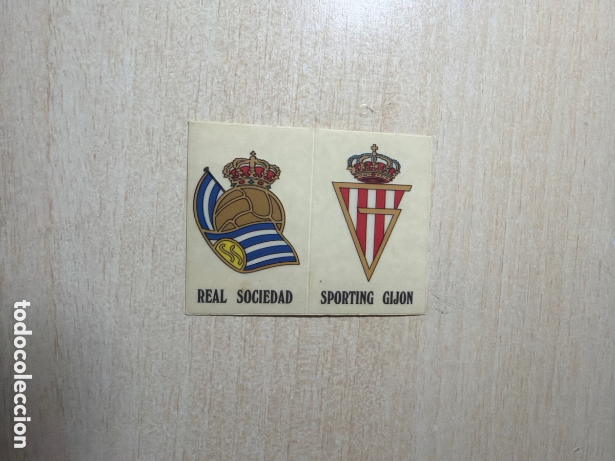 Cromos de F&uacute;tbol: Real Sociedad y Sporting Gijon, F&uacute;tbol 90 Panini.