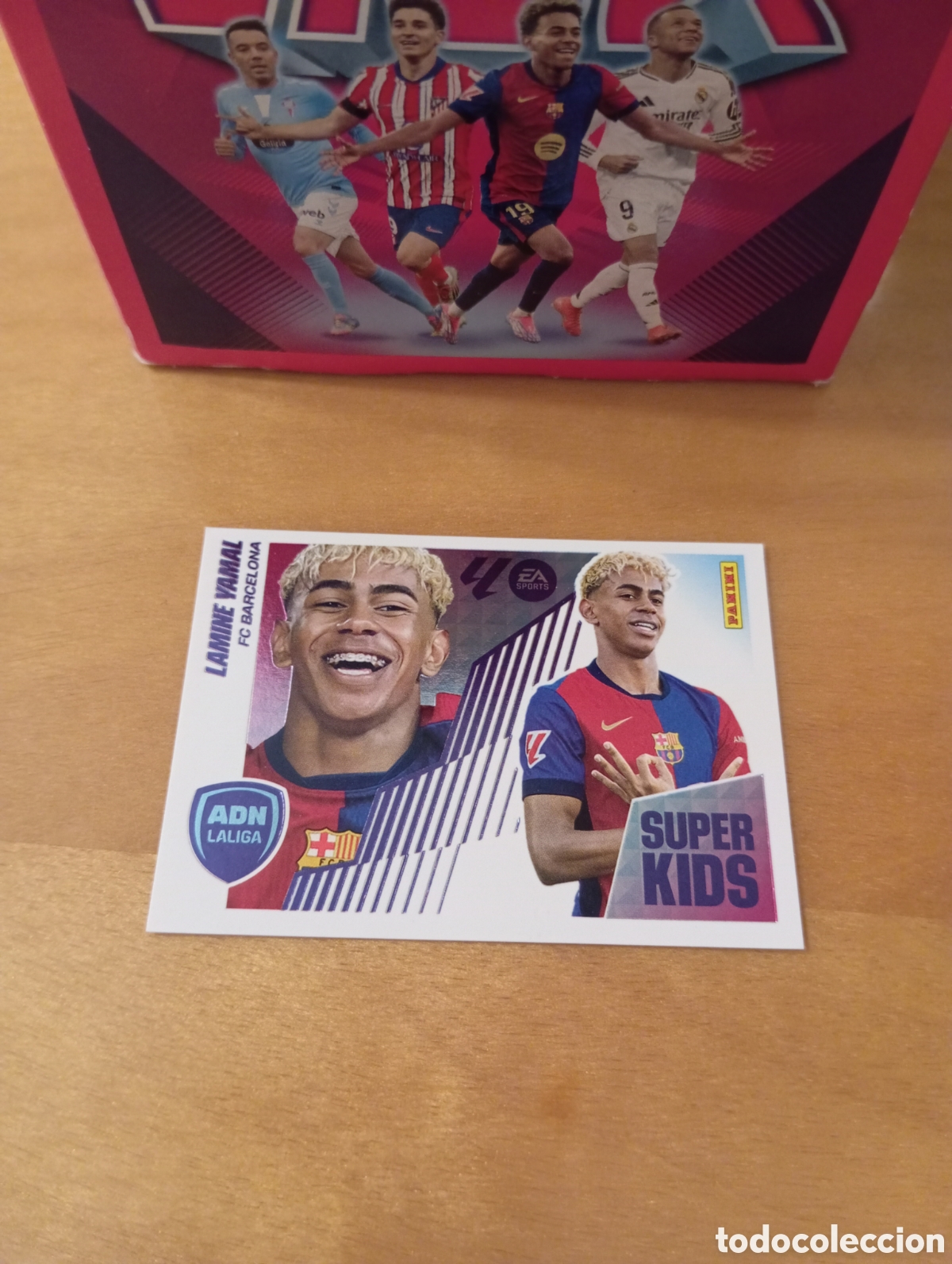 Cromos de F&uacute;tbol: ADN Super Kids Lamine Yamal LIGA ESTE 25-26