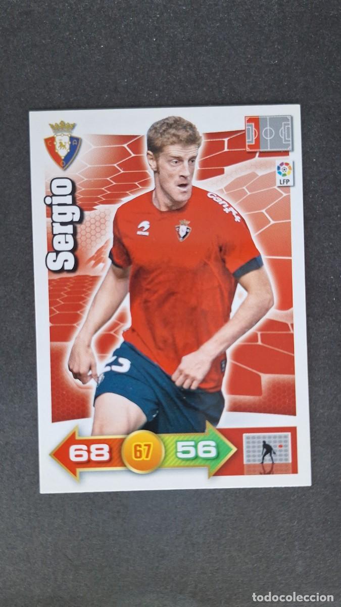 Figurine di Calcio: L1 SERGIO C. A. OSASUNA ADRENALYN XL LIGA 2010 2011 10 11 PANINI