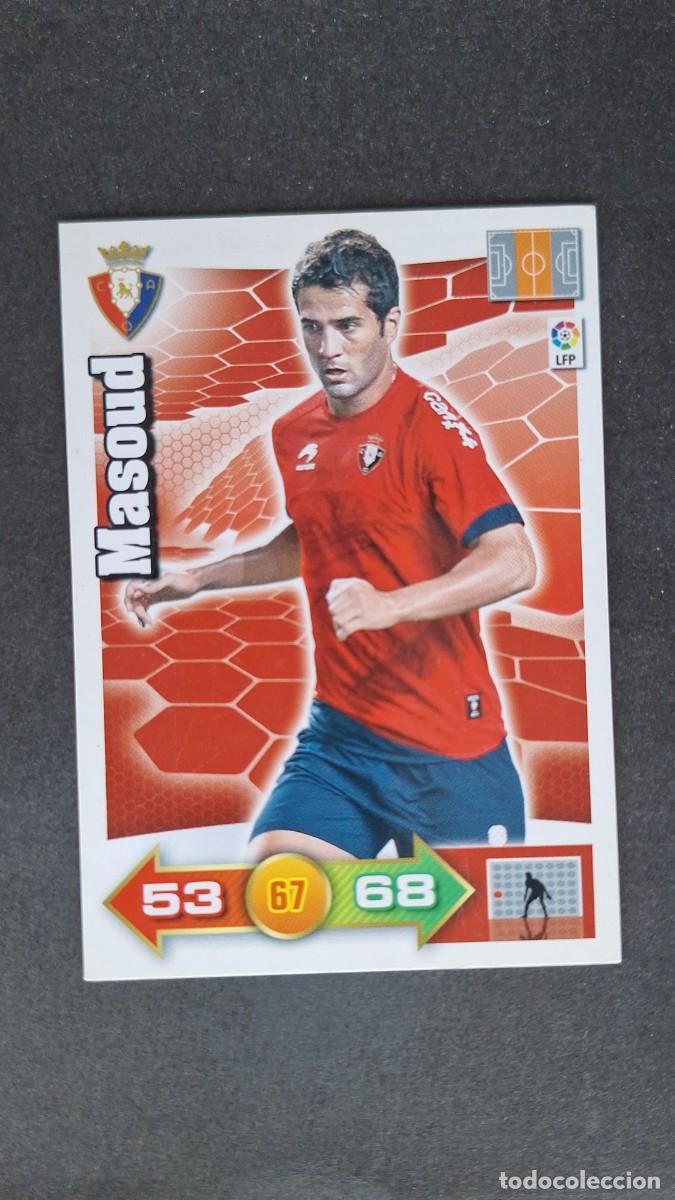 Cromos de Futebol: L1 MASOUD C. A. OSASUNA ADRENALYN XL LIGA 2010 2011 10 11 PANINI