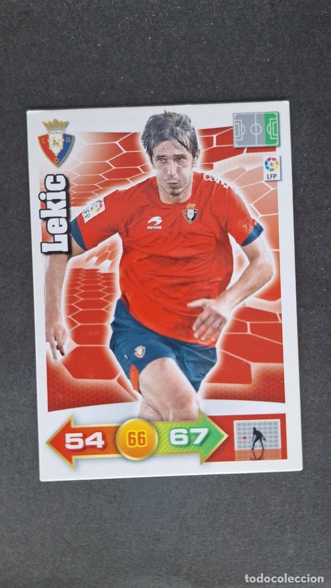 Fu&szlig;ball-Sticker: L1 LEKIC C. A. OSASUNA ADRENALYN XL LIGA 2010 2011 10 11 PANINI