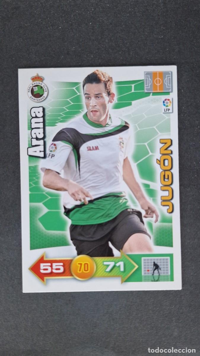 Figurine di Calcio: L1 ARANA RACING DE SANTANDER ADRENALYN XL LIGA 2010 2011 10 11 PANINI