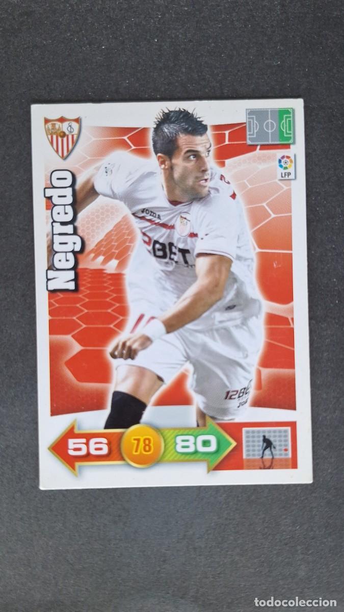 Cromos de f&uacute;tbol: L1 NEGREDO SEVILLA F. C. ADRENALYN XL LIGA 2010 2011 10 11 PANINI