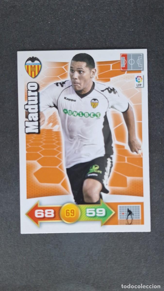 Figurine di Calcio: L1 MADURO VALENCIA C. F. ADRENALYN XL LIGA 2010 2011 10 11 PANINI