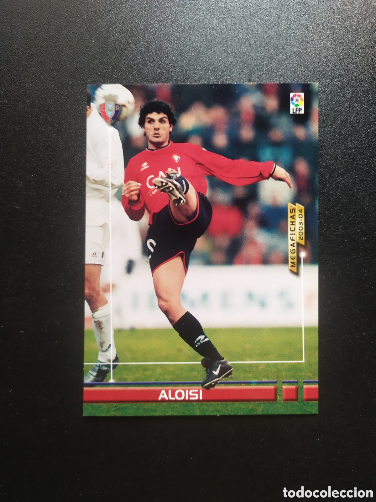 Cromos de Futebol: Megafichas 2003 2004 03 04 panini Aloisi n&ordm; 234 Osasuna megacracks