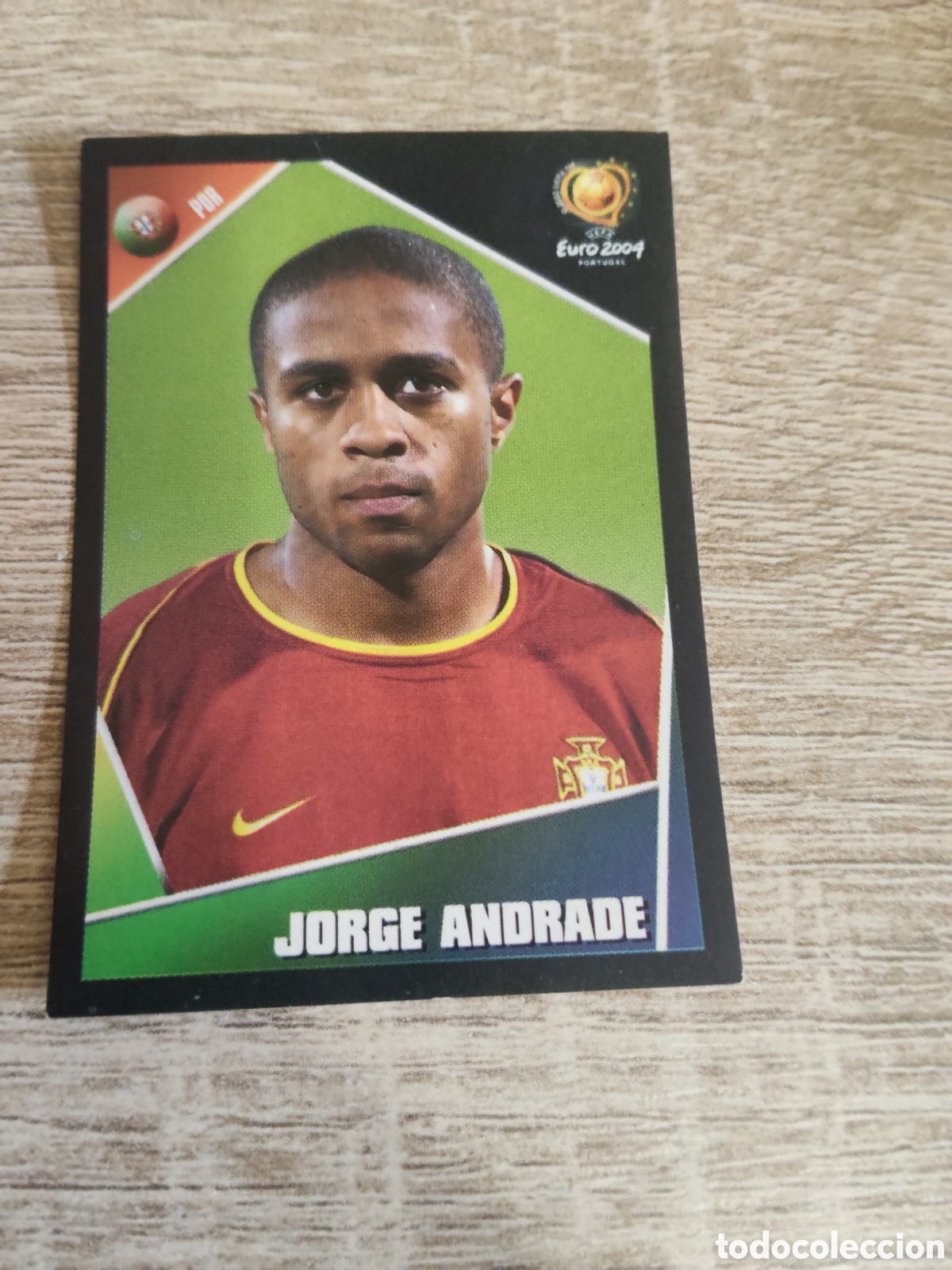 Cromos de f&uacute;tbol: Panini Eurocopa 2004 Portugal 14 Jorge Andrade Portugal