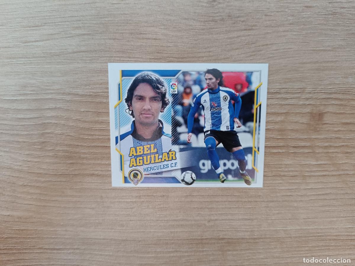 Fu&szlig;ball-Sticker: CROMO DE F&Uacute;TBOL LIGA ESTE ABEL AGUILAR COLOCA HERCULES SIN PEGAR NUNCA PEGADO 10 11 2010 2011