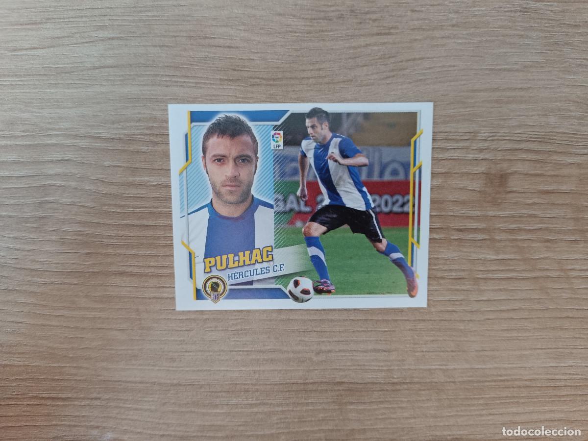 Figurine di Calcio: CROMO DE F&Uacute;TBOL LIGA ESTE PULHAC FICHAJE 36 HERCULES SIN PEGAR NUNCA PEGADO 10 11 2010 2011