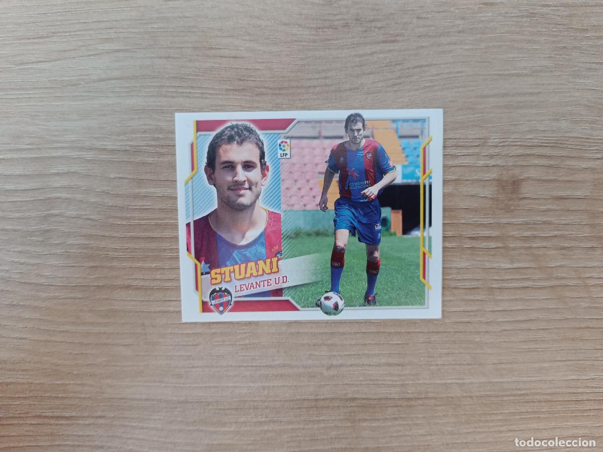 Cromos de Futebol: CROMO DE F&Uacute;TBOL LIGA ESTE STUANI COLOCA LEVANTE SIN PEGAR NUNCA PEGADO 10 11 2010 2011