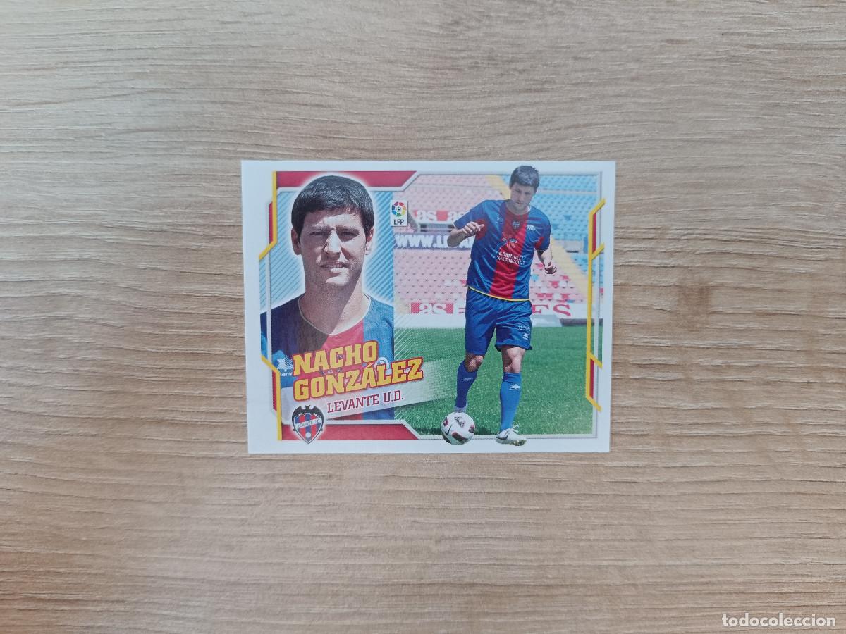 Fu&szlig;ball-Sticker: CROMO DE F&Uacute;TBOL LIGA ESTE NACHO GONZ&Aacute;LEZ COLOCA LEVANTE SIN PEGAR NUNCA PEGADO 10 11 2010 2011
